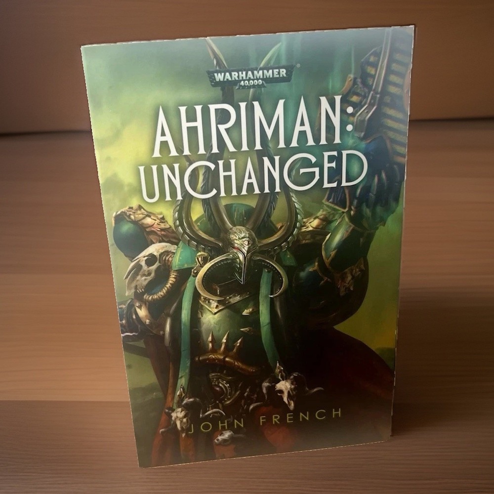 Warhammer 40K Ahriman Unchanged 1st Print OOP John French Black Library
